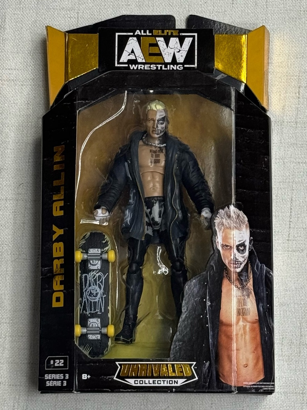 2021 AEW Jazwares Unrivaled Collection Series 3 #22 Darby Allin